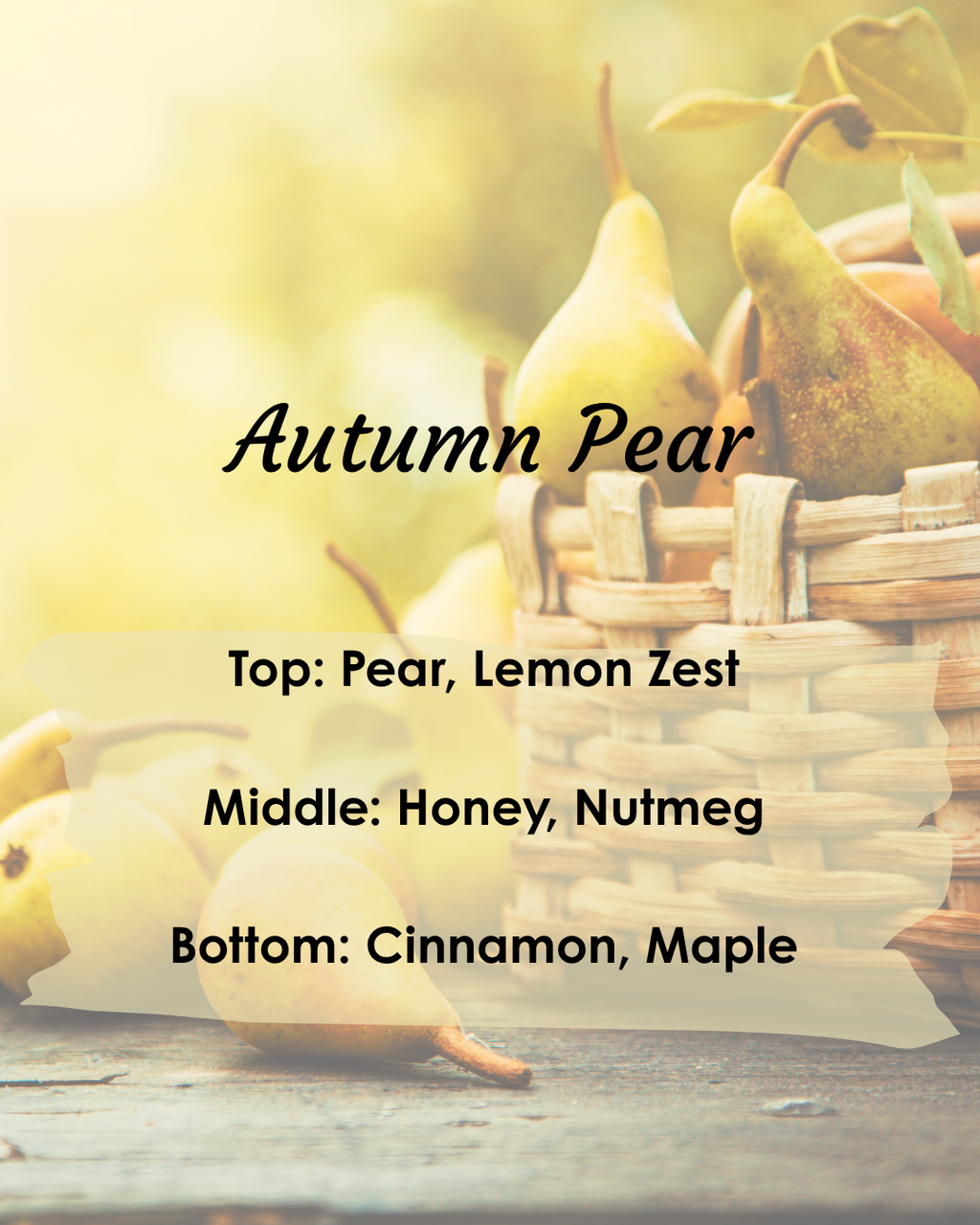 Autumn Pear