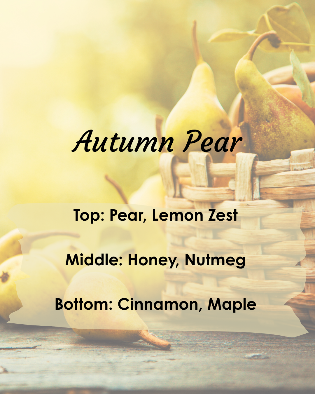 Autumn Pear