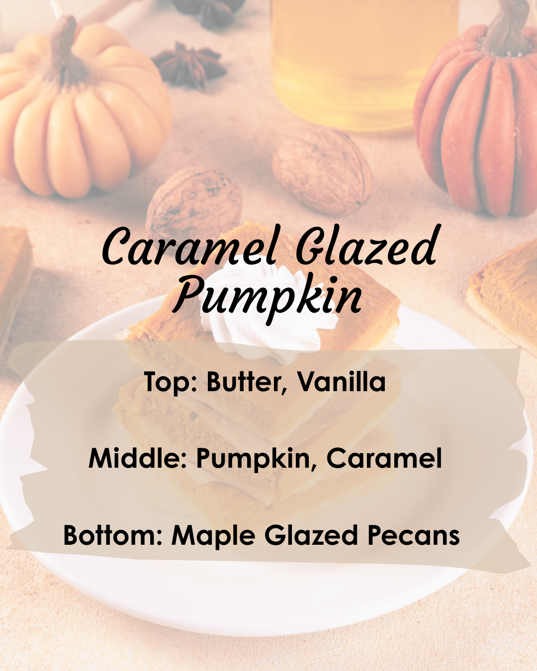 Caramel Glazed Pumpkin