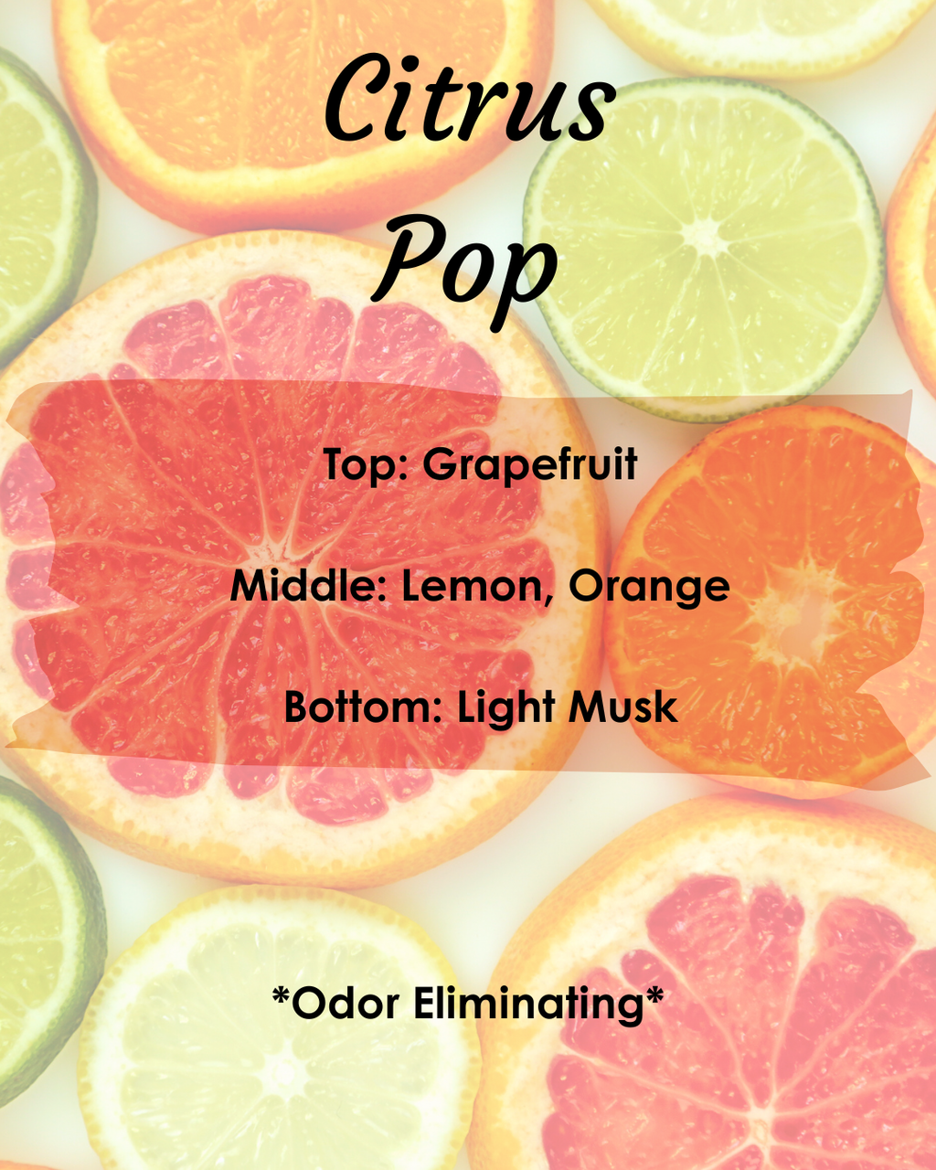Citrus Pop (Odor Eliminating)