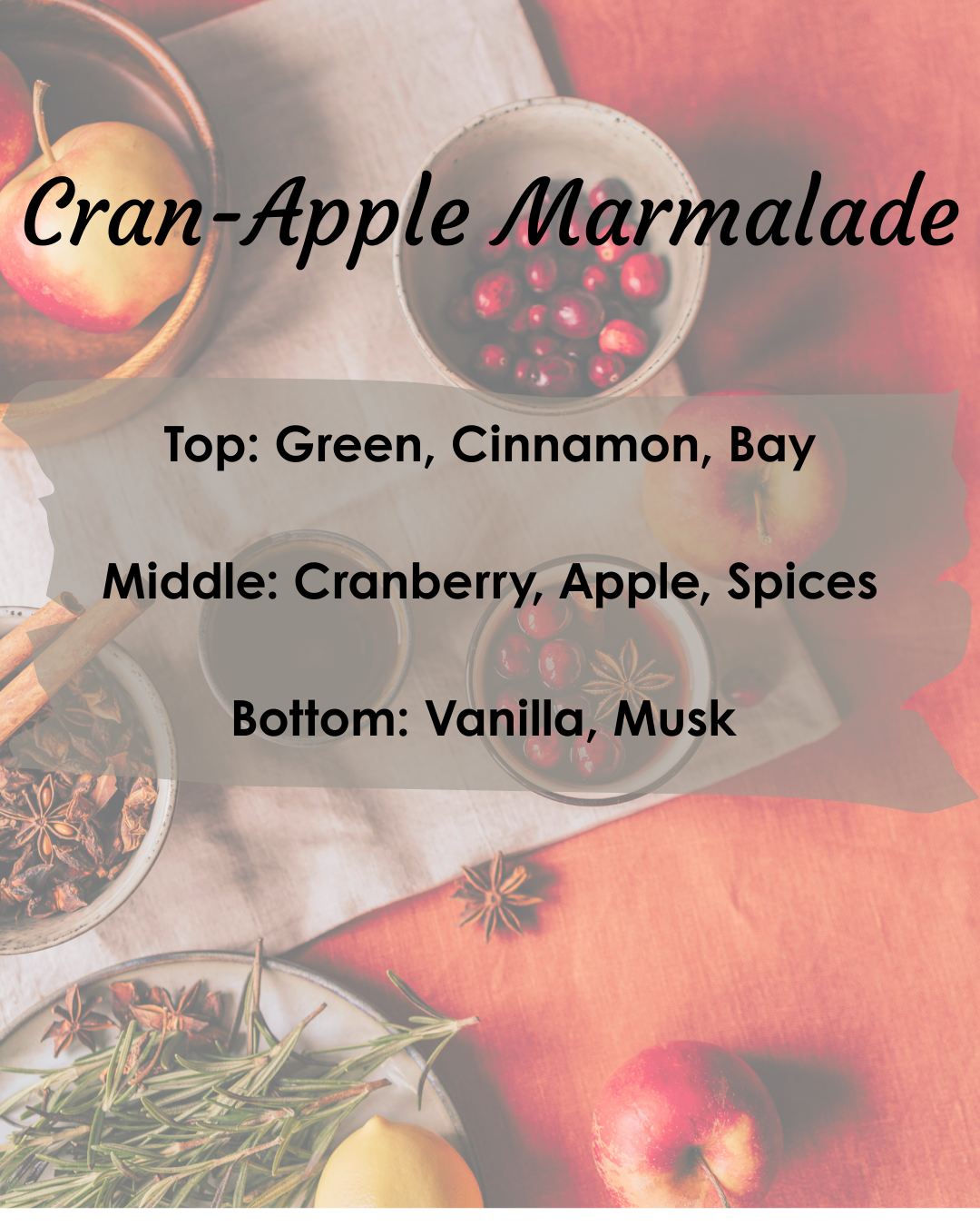 Cranberry Apple Marmalade